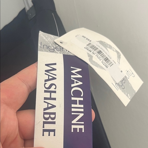 Chic Dark Blue Midi Skirt for Women Size 8 - Picture 3 of 7